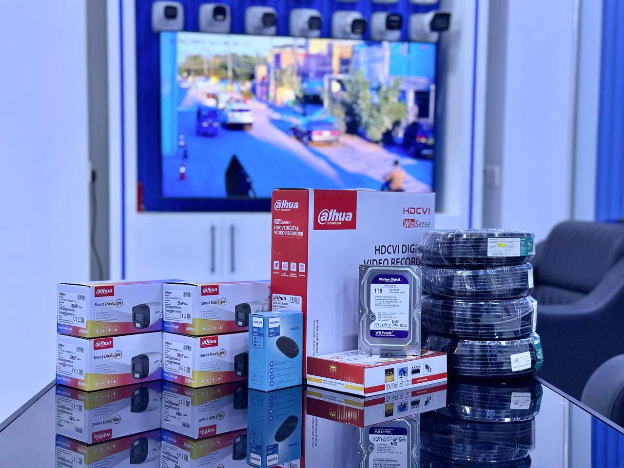 تجميعة كاميرات دهوا ٥ ميكا