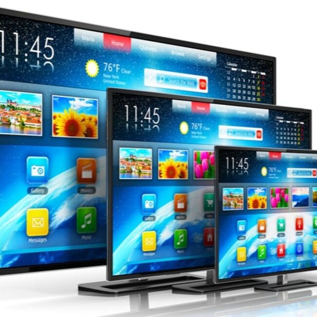 الشاشات والترفية