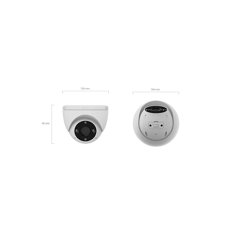 كاميرا ازفز EZVIZ H4 2K Smart Security Camer - الصورة 2