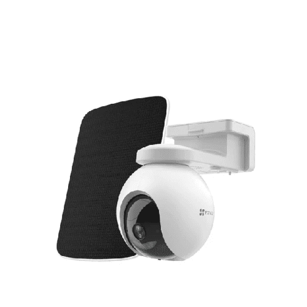 كاميرا مراقبة خارجية بالطاقة الشمسية متحركة تعمل بالبطارية تدعم شريحة الهاتف مع لوح الطاقة الشمسية EZVIZ EB8 2K Typc C - الصورة 3