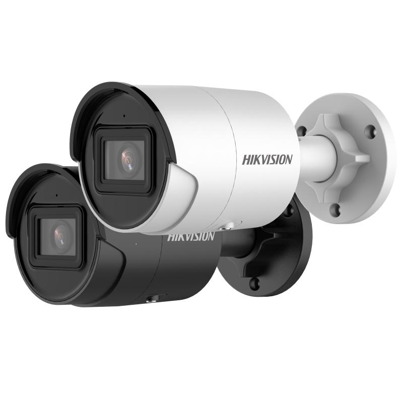 كاميرا مراقبة هايكفيجن IP 8MP بدقة 4K مع مايك مدمج ورؤية ليلية ذكية – DS-2CD2083G2-IU 4mm