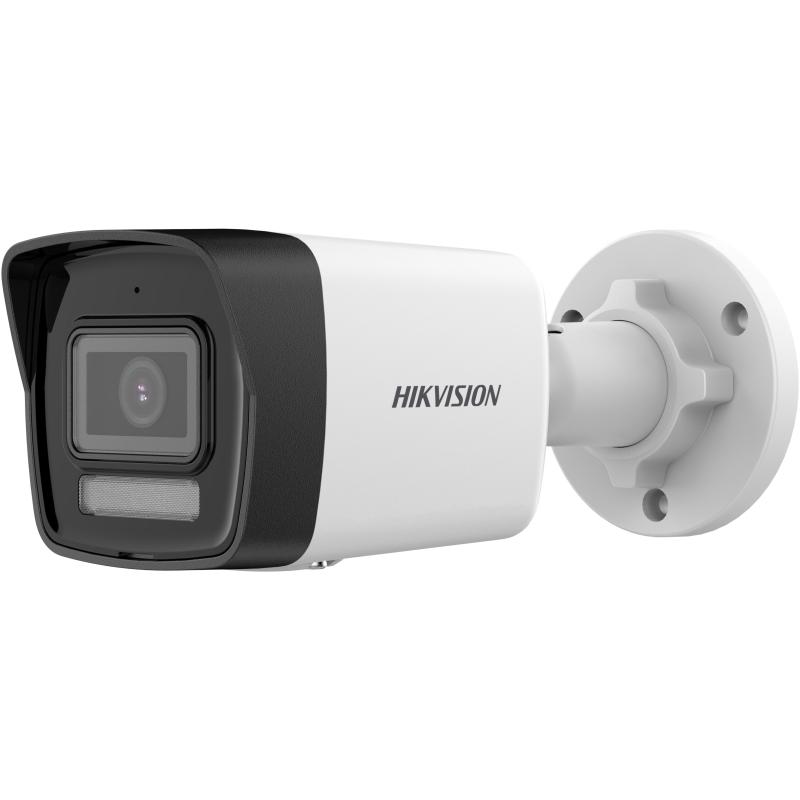 كاميرا مراقبة هايكفيجن IP بدقة 4MP مع Smart Dual Light ومايك مدمج – DS-2CD1043G2-LIU 2.8mm