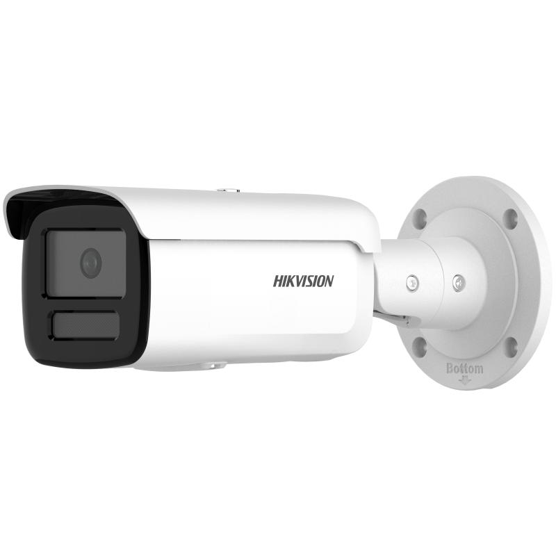 كاميرا مراقبة هايكفيجن IP بدقة 8MP (4K) مع ColorVu ورؤية ليلية ملونة – DS-2CD2T87G2-LK 4mm