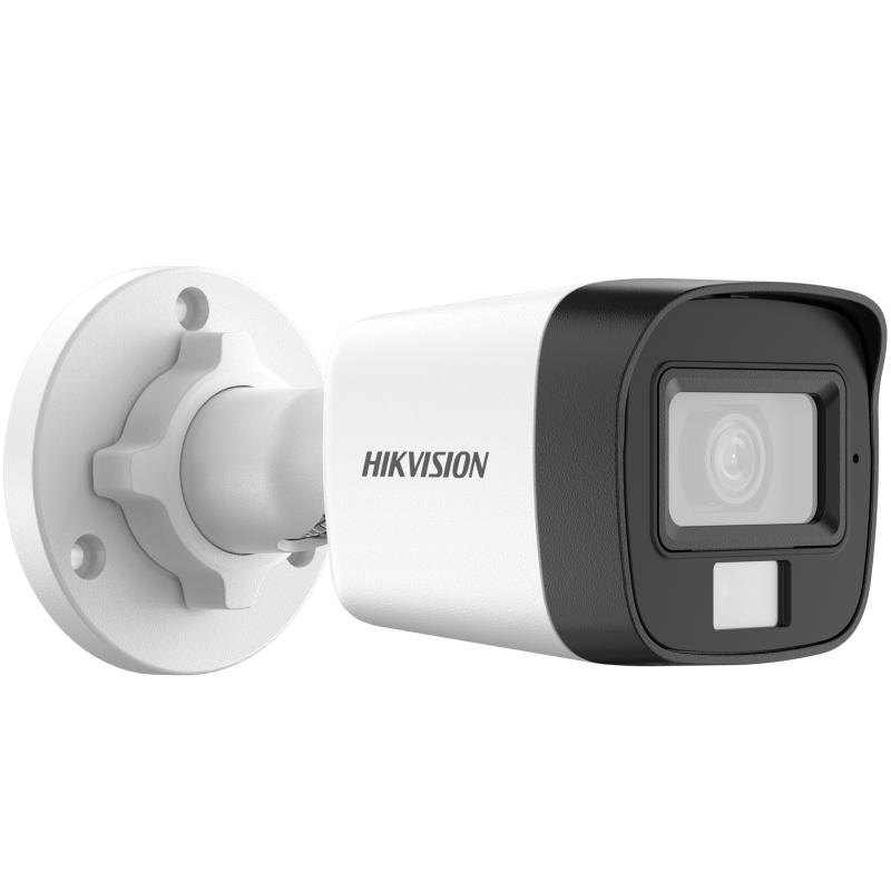 كاميرا مراقبة Hikvision DS-2CE16K0T-LPFS بدقة 3K وعدسة 3.6 مم مع صوت وإنذار ضوئي